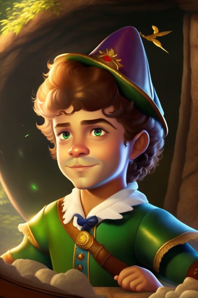 Peter Pan__Peter Pan era um garoto que vivia na Te